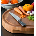 Morgan End Grain Collection Round Cherry Carving Board (18")